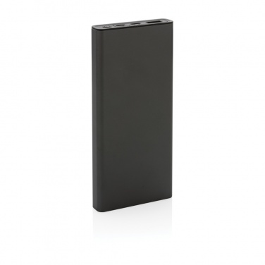 Logo trade promotional merchandise picture of: Terra RCS recycled 18W aluminium powerbank 10.000 mAh