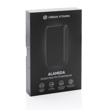Logotrade promotional giveaway image of: Urban Vitamin Alameda 10.000 mAh 18W PD powerbank
