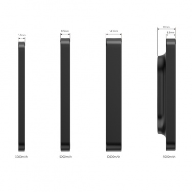 Logotrade promotional giveaway image of: Urban Vitamin Burbank RCS plastic/alu  3000 mah powerbank