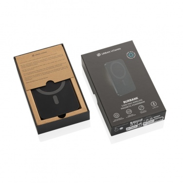Logo trade advertising products image of: Urban Vitamin Burbank RCS plastic/alu  3000 mah powerbank