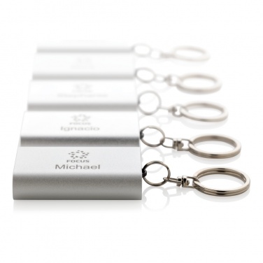Logo trade advertising products image of: 1.000 mAh keychain powerbank
