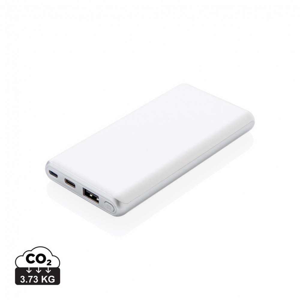 Logo trade promotional merchandise picture of: Ultra fast 10.000 mAh powerbank with PD