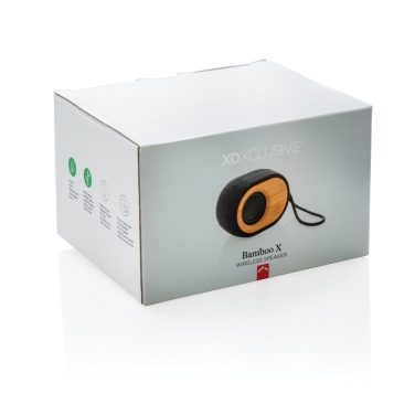 Logotrade promotional gift picture of: Bamboo X  speaker