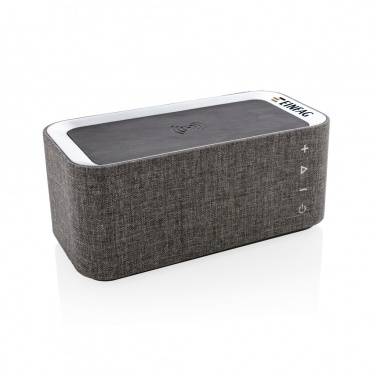 Logo trade promotional items image of: Vogue wireless charging speaker