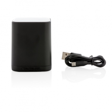 Logo trade promotional products image of: Light up logo wireless speaker