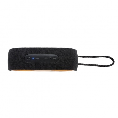 Logo trade corporate gifts image of: Bamboo X double speaker