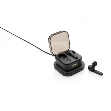 Logotrade promotional items photo of: TWS earbuds in wireless charging case