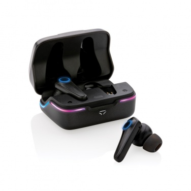 Logo trade advertising products image of: RGB gaming earbuds with ENC