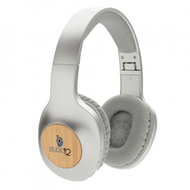 Logotrade promotional gifts photo of: Dakota Bamboo wireless headphone