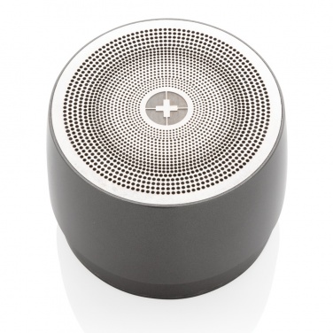 Logo trade corporate gifts picture of: Swiss peak 5W wireless bass speaker