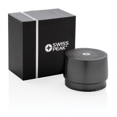 Logotrade promotional merchandise image of: Swiss peak 5W wireless bass speaker