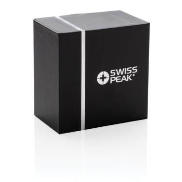 Logo trade advertising products picture of: Swiss peak 5W wireless bass speaker