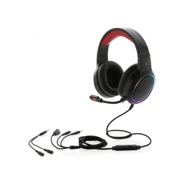 Logotrade promotional giveaway image of: RGB gaming headset