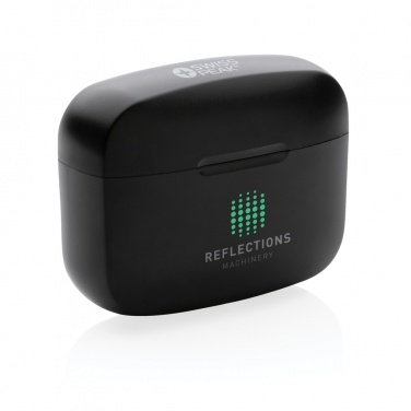 Logo trade promotional merchandise photo of: Swiss Peak ANC TWS earbuds