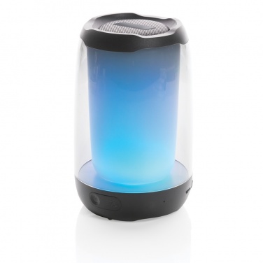 Logo trade advertising products image of: RCS recycled plastic Lightboom 5W speaker