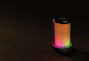 Logotrade promotional item image of: RCS recycled plastic Lightboom 5W speaker