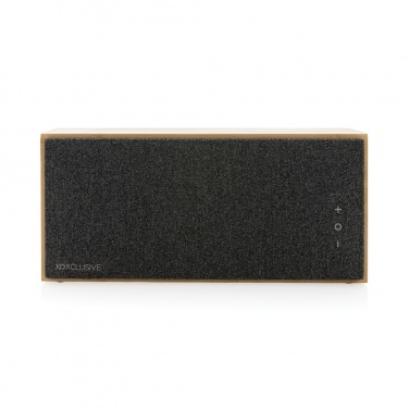 Logotrade advertising products photo of: Wynn 20W bamboo wireless speaker