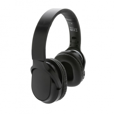 Logotrade advertising product picture of: RCS recycled plastic Elite Foldable wireless headphone