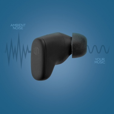 Logo trade promotional merchandise photo of: Urban Vitamin Gilroy hybrid ANC and ENC earbuds