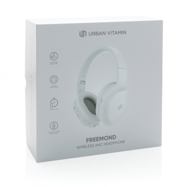 Logo trade advertising products picture of: Urban Vitamin Freemond wireless ANC headphone