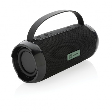 Logo trade business gift photo of: RCS recycled plastic Soundboom waterproof 6W speaker