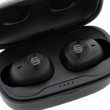 Logo trade business gifts image of: Urban Vitamin Palm Springs RCS rplastic ENC earbuds