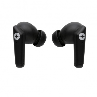 Logotrade promotional merchandise picture of: RCS recycled plastic Swiss Peak TWS earbuds 2.0
