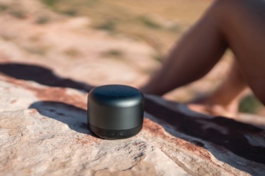 Logo trade advertising products image of: Terra RCS recycled aluminium 5W wireless speaker