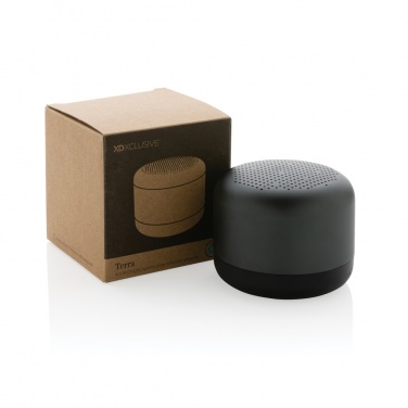 Logo trade promotional items picture of: Terra RCS recycled aluminium 5W wireless speaker