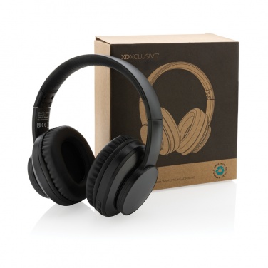 Logotrade promotional product image of: Terra RCS recycled aluminium wireless headphone