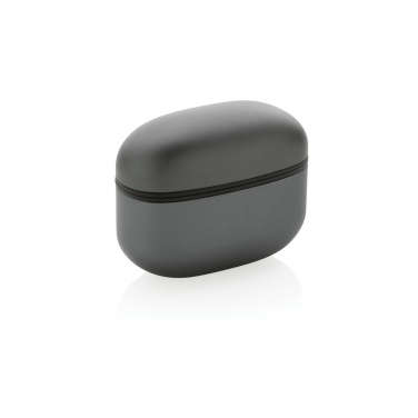 Logo trade promotional giveaways image of: Terra RCS recycled aluminium wireless earbuds