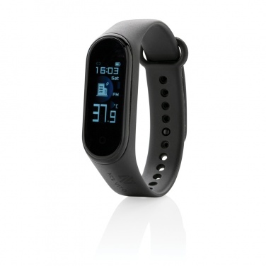Logo trade advertising products picture of: Stay Healthy Bracelet Thermometer