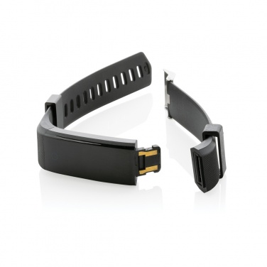 Logo trade corporate gifts picture of: RCS recycled TPU Sense Fit with heart rate monitor