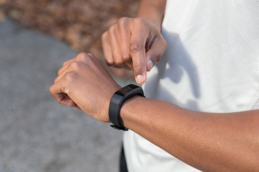 Logotrade promotional item image of: RCS recycled TPU Sense Fit with heart rate monitor