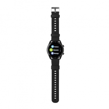 Logo trade promotional merchandise picture of: RCS recycled TPU Fit Watch round