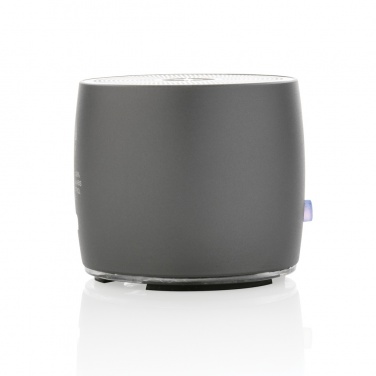 Logotrade advertising product picture of: Swiss Peak RCS recycled aluminum 3W bass speaker