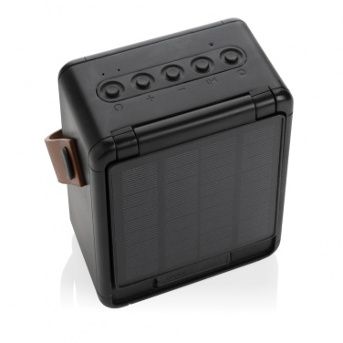 Logotrade promotional items photo of: Skywave RCS recycled plastic solar speaker 12W
