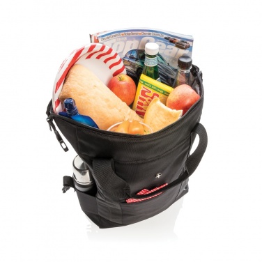 Logo trade promotional giveaways image of: Swiss Peak XXL cooler totepack PVC free