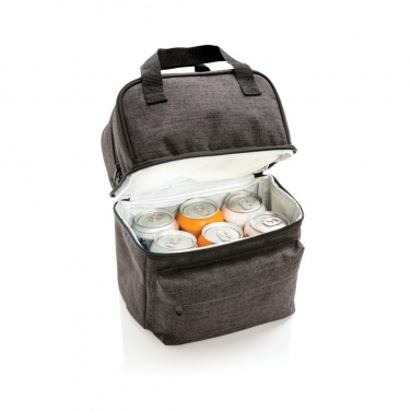 Logo trade promotional items picture of: Cooler bag with 2 insulated compartments