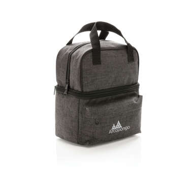 Logo trade promotional gift photo of: Cooler bag with 2 insulated compartments