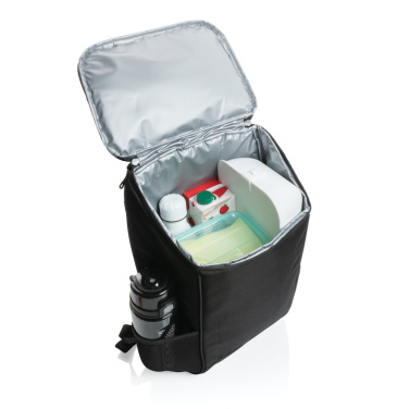 Logo trade promotional gifts image of: Swiss Peak AWARE™ 1200D deluxe cooler backpack