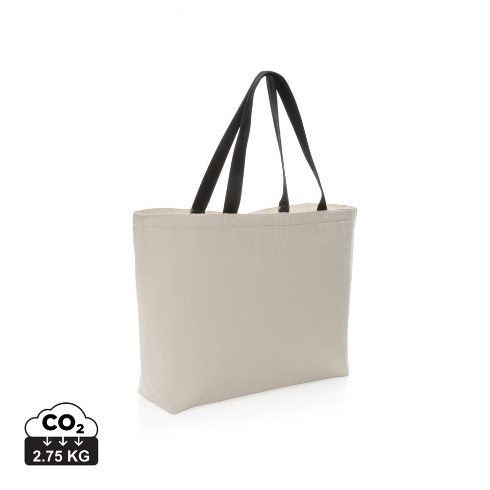 Logotrade promotional item image of: Impact Aware™ 285 gsm rcanvas large cooler tote undyed