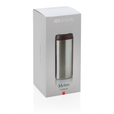 Logo trade promotional giveaways picture of: Metro tumbler