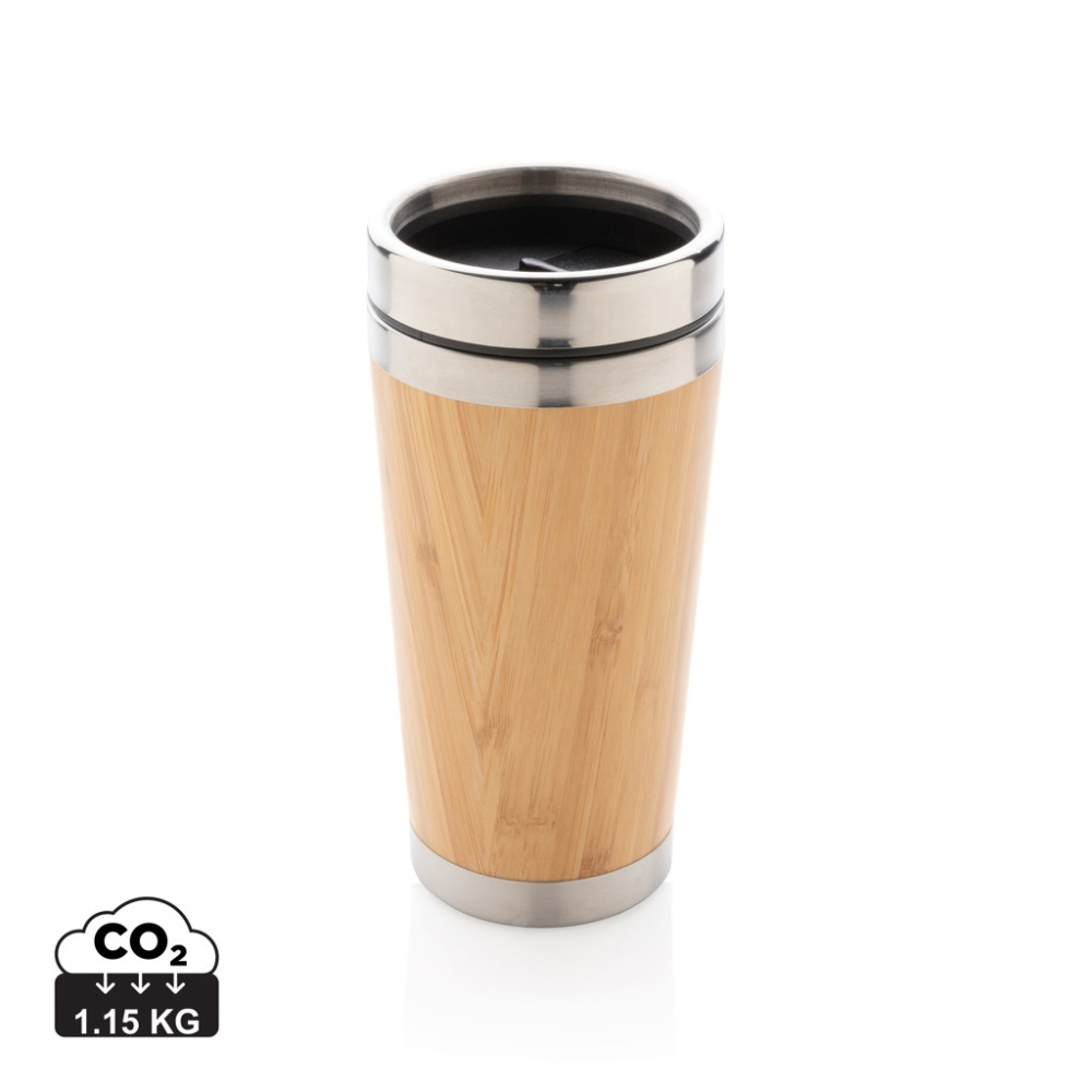 Logotrade promotional item picture of: Bamboo tumbler