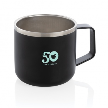 Logo trade advertising products image of: Stainless steel camp mug