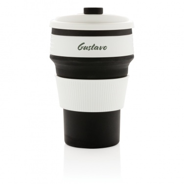 Logotrade promotional giveaway picture of: Foldable silicone cup