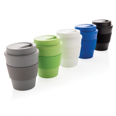 Logo trade promotional gift photo of: Reusable Coffee cup with screw lid 350ml