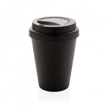 Logo trade promotional giveaway photo of: Reusable double wall coffee cup 300ml