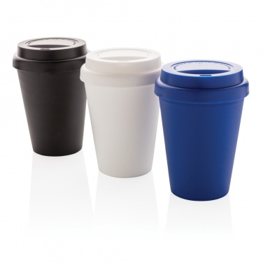 Logotrade promotional gift image of: Reusable double wall coffee cup 300ml