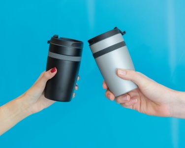 Logo trade business gift photo of: Sierra leak proof vacuum coffee tumbler